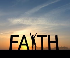 Is the Christian faith completely blind? 