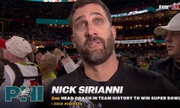 ‘Thank you, Jesus’: Eagles coach praises God for blessing his team after Super Bowl victory